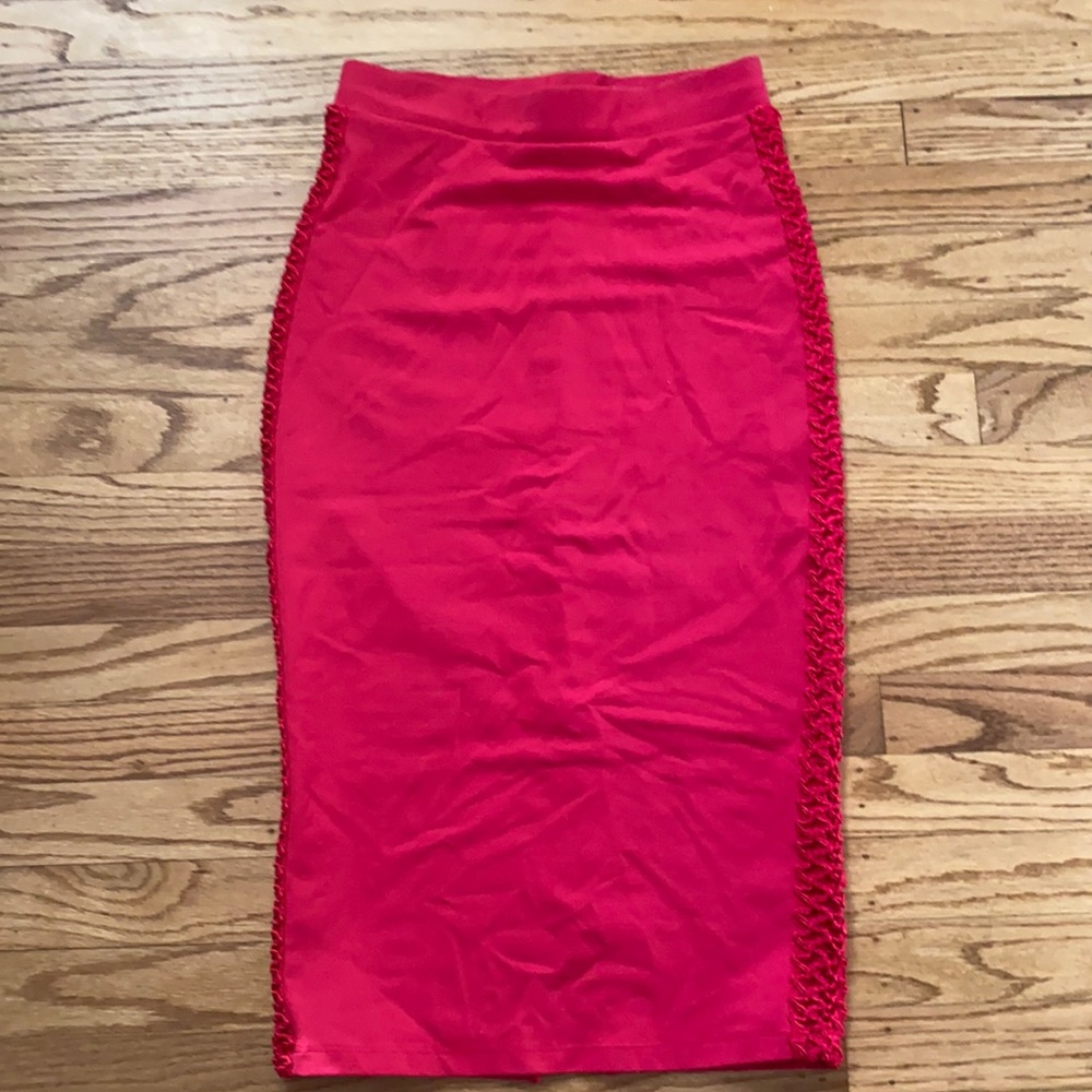 BEBE High waisted skirt
